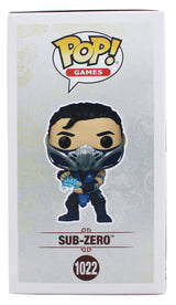 Joe Taslim Mortal Kombat Authentic Signed #1022 Funko Pop Figure BAS #BS11284