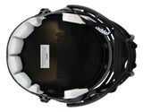 ASU Terrell Suggs "Fork Em" Signed Black Full Size Speed Rep Helmet BAS Witness