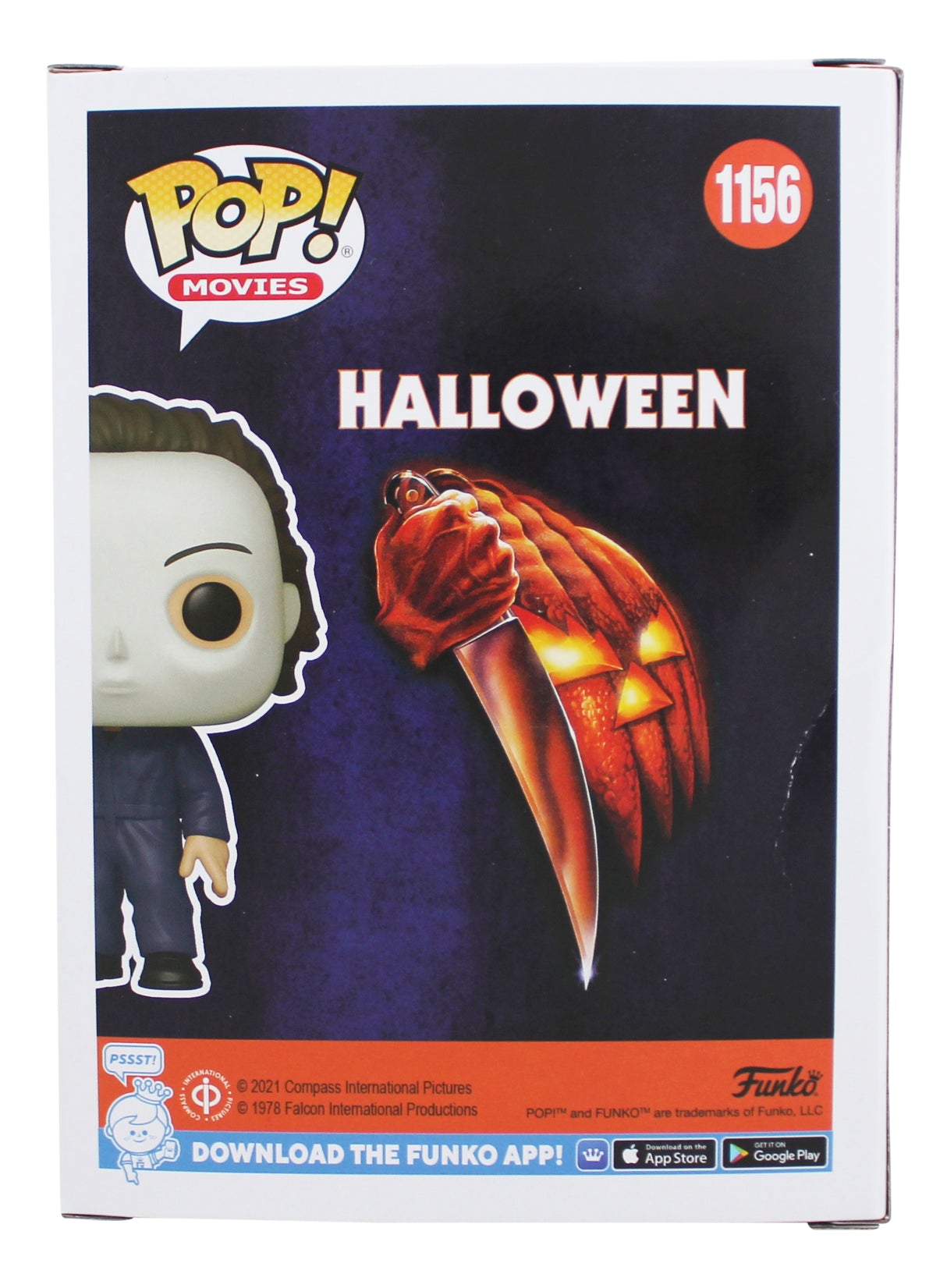 Jamie Lee Curtis Halloween Authentic Signed #1156 Funko Pop Figure BAS #BT65509