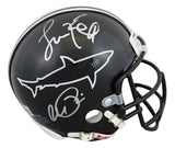 Jamie Foxx & Al Pacino Any Given Sunday Signed Sharks Mini Helmet BAS #AE13765