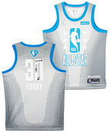 Warriors Stephen Curry "ASG MVP" Signed White 75th Anniv. ASG Nike Jersey BAS