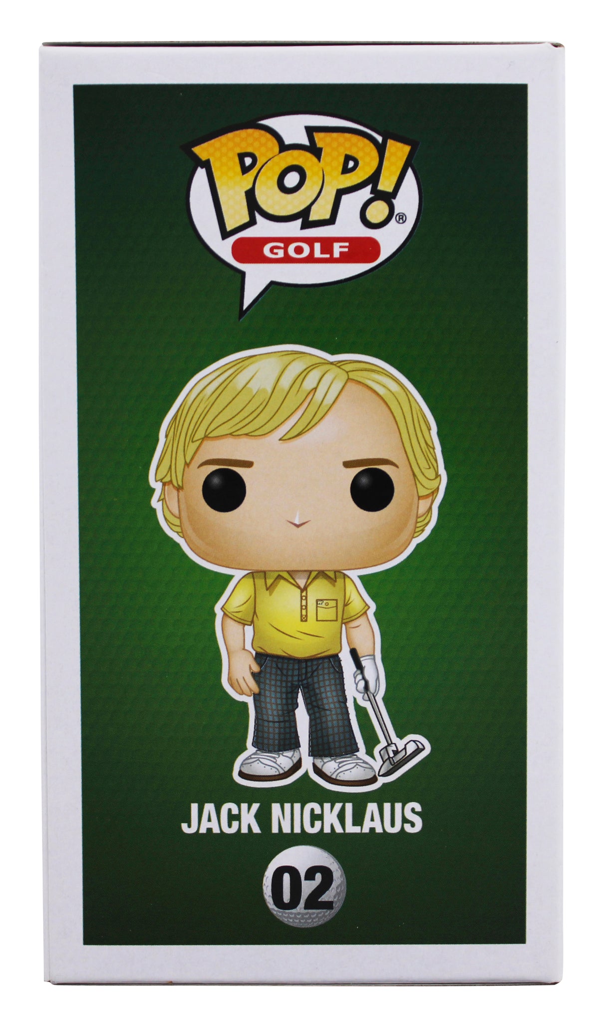 Jack Nicklaus Authentic Signed #02 Funko Pop Vinyl Figure JSA #QQ50020