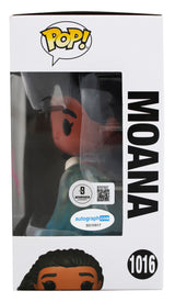 Aulii Cravalho Authentic Signed Moana #1016 Funko Pop Vinyl Figure BAS #BT67937