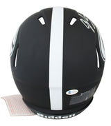 Georgia Champ Bailey Signed Eclipse F/S Speed Proline Helmet W/ Case BAS Witness