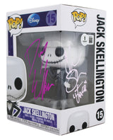 Danny Elfman & Chris Sarandon Signed Jack Skellington #15 Funko Pop Figure BAS