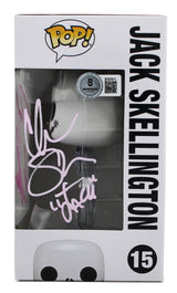 Danny Elfman & Chris Sarandon Signed Jack Skellington #15 Funko Pop Figure BAS