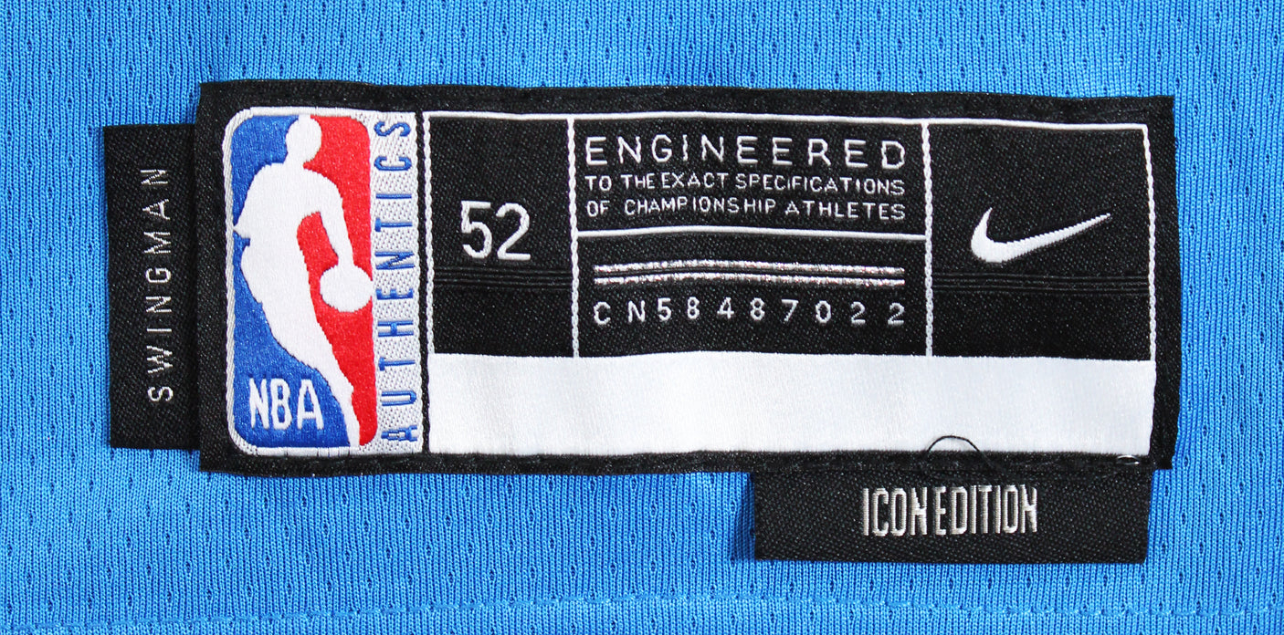 Thunder Shai Gilgeous-Alexander Signed Blue Nike Swingman Jersey BAS #BV70406