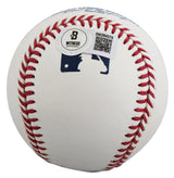 Rangers Josh Smith Authentic Signed OML Baseball Autographed BAS Witnessed