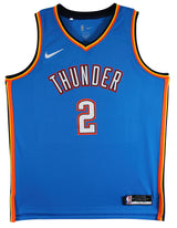 Thunder Shai Gilgeous-Alexander Signed Blue Nike Swingman Jersey BAS #BV70421