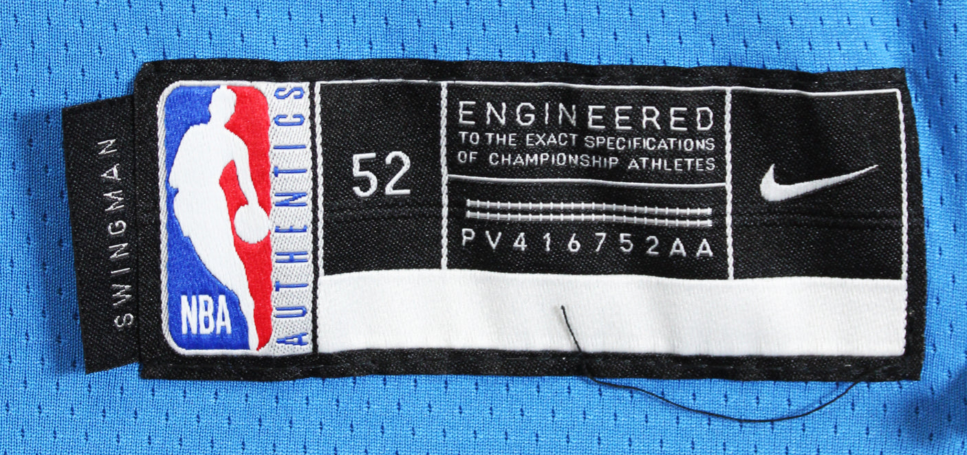 Thunder Shai Gilgeous-Alexander Signed Blue Nike Swingman Jersey BAS #BV70421