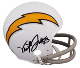 Chargers Vincent Jackson Authentic Signed VSR4 Mini Helmet BAS #BR84247