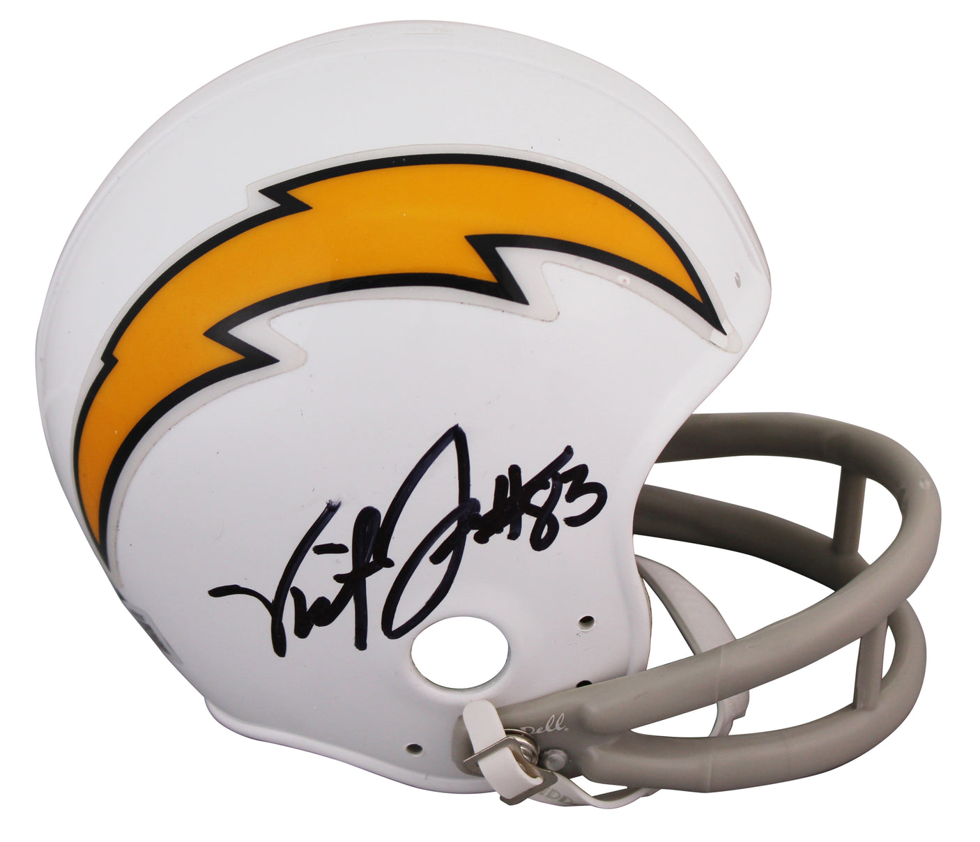 Chargers Vincent Jackson Authentic Signed VSR4 Mini Helmet BAS #BR84247