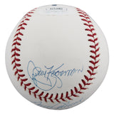 Mets Tom Seaver, Nolan Ryan & Jerry Koosman Signed Sellig Baseball BAS #AE13781