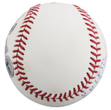 Rangers Eric Nadel & Josh Sborz Signed 2023 WS Logo OML Baseball BAS Fanatics