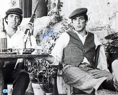 Al Pacino The Godfather Authentic Signed 16x20 Horizontal B&W Sitting Photo BAS