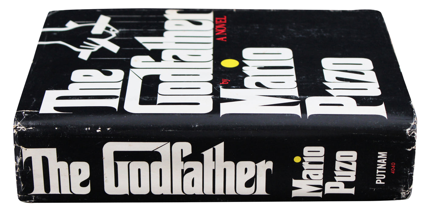 Mario Puzo The Godfather Signed 1st Edition Hard Cover Book w/ Dust Jacket BAS