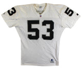 Raiders Rob Fredrickson Authentic White Starter Size 44 Jersey