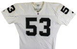 Raiders Rob Fredrickson Authentic White Starter Size 44 Jersey