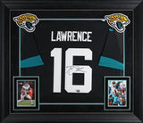 Jaguars Trevor Lawrence Signed Black Nike Limited Framed Jersey Fanatics