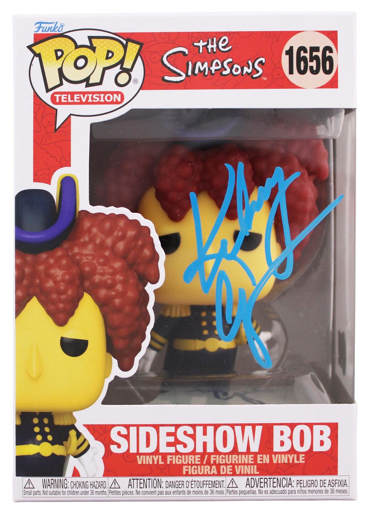 Kelsey Grammer The Simpsons Authentic Signed #1656 Funko Pop Vinyl Figure BAS