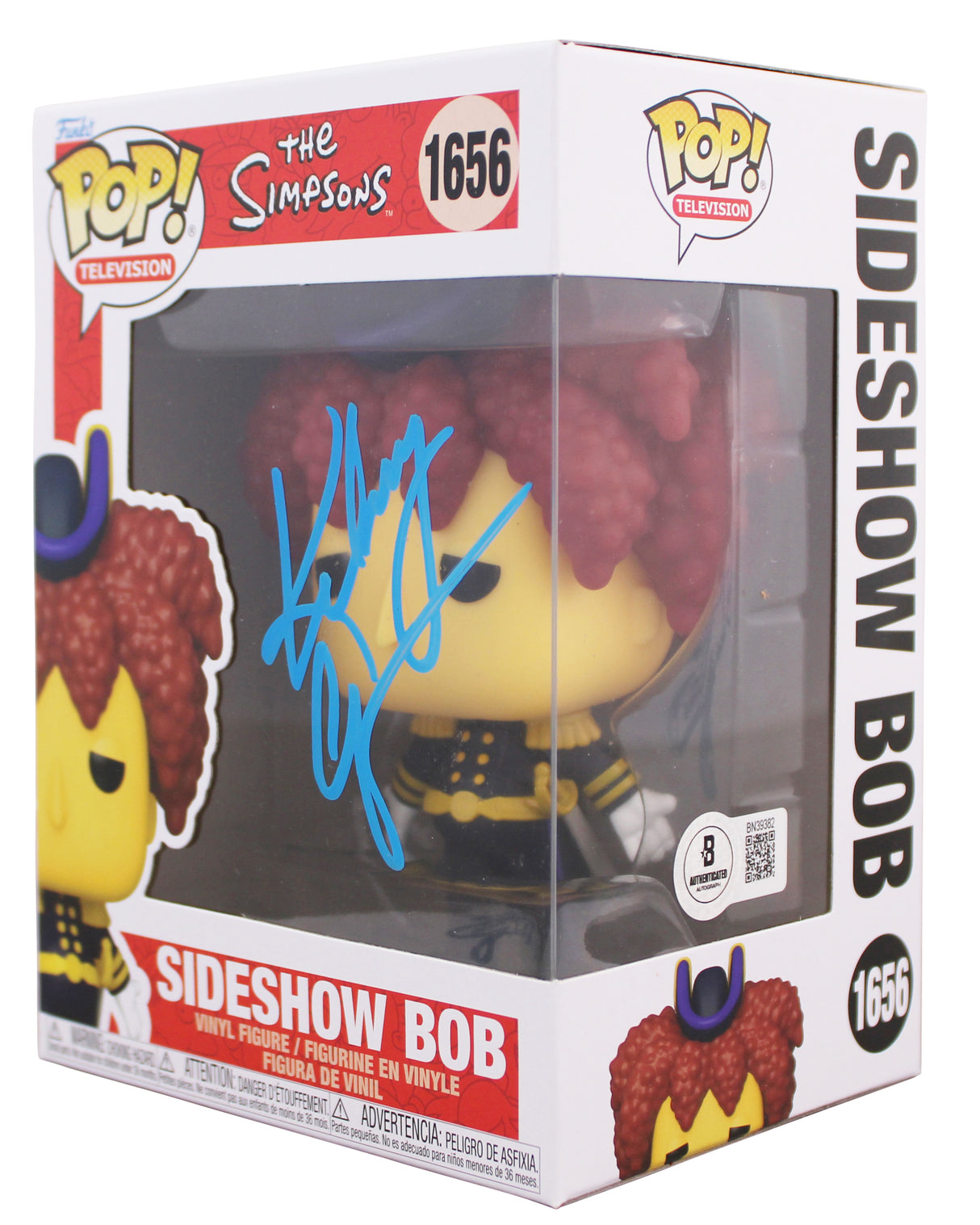 Kelsey Grammer The Simpsons Authentic Signed #1656 Funko Pop Vinyl Figure BAS