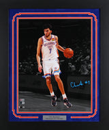 Thunder Chet Holmgren Authentic Signed 16x20 Framed Photo BAS Witness #1W314497