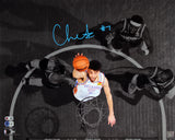 Thunder Chet Holmgren Signed 16x20 Horizontal Spotlight Photo Vs PHX BAS Witness