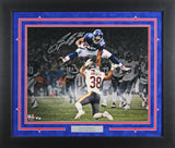 Giants Saquon Barkley Authentic Signed 16x20 Framed Photo Fanatics #B562356