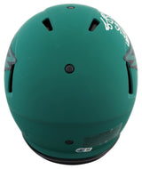 Eagles A.J. Brown "SB Champs" Signed Rave F/S Speed Proline Helmet W/ Case BAS W