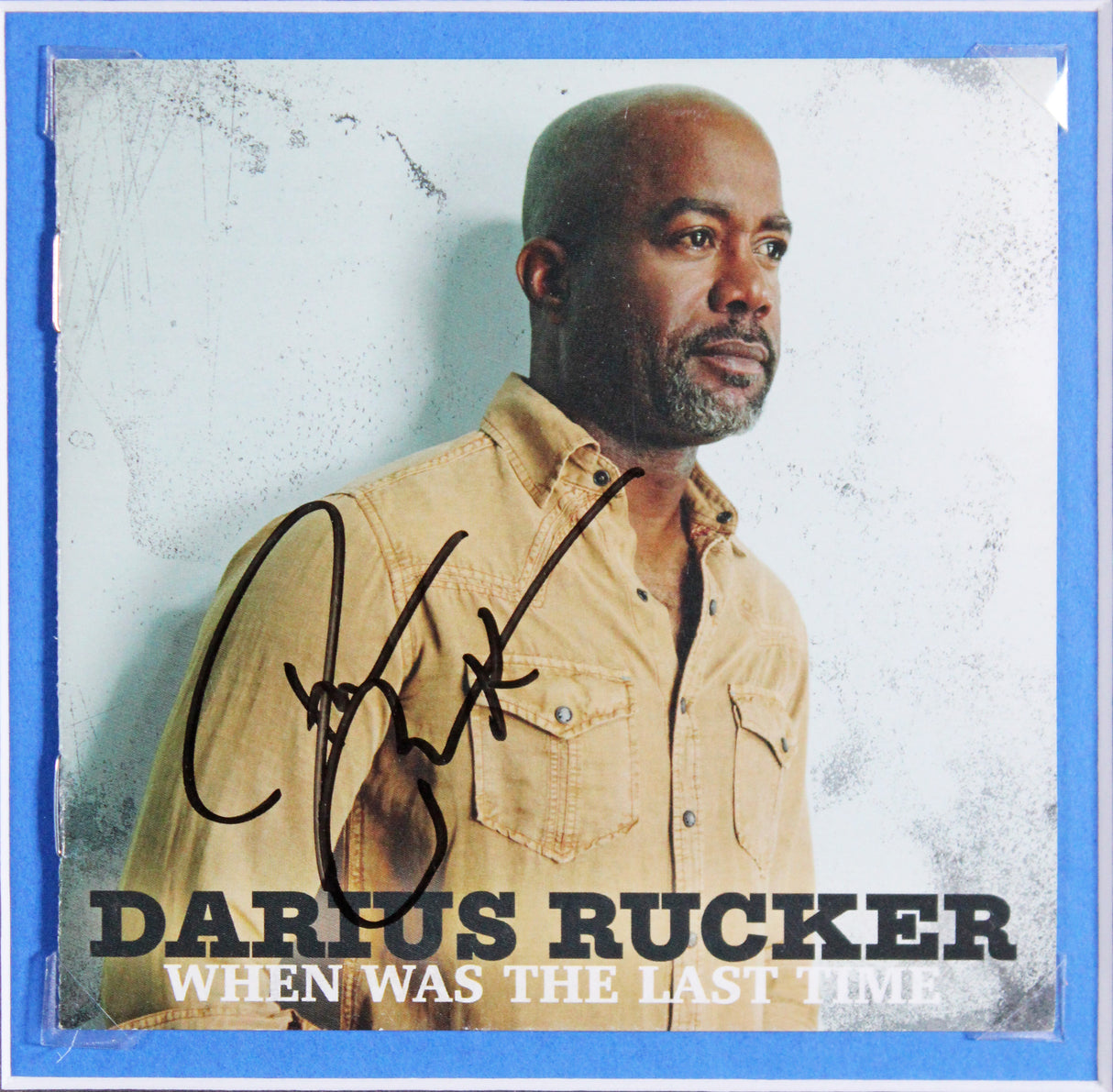 Darius Rucker Authentic Signed & Framed Cd Insert W/ Disk JSA #AD18053