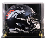 Broncos Patrick Surtain II Signed Full Size Speed Rep Helmet W/ Case BAS Witness