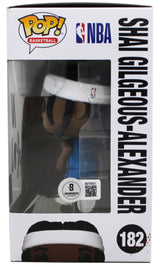 Thunder Shai Gilgeous-Alexander Signed #182 Funko Pop Vinyl Figure BAS #BV70431