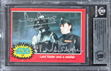 Star Wars (3) Prowse, Schofield & Jones Signed 1977 Star Wars #132 Card BAS Slab