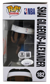 Thunder Shai Gilgeous-Alexander Signed #182 Funko Pop Vinyl Figure BAS #BV70428