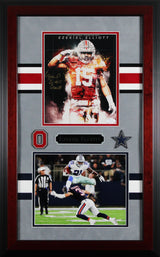Cowboys Ezekiel Elliott Authentic Signed 8x10 Framed Photo JSA SD #SD29225