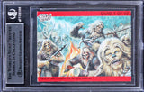 James Earl Jones & David Prowse Signed 1995 Star Wars CHL #1 Card BAS Slabbed