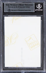 James Earl Jones & David Prowse Star Wars Signed Custom Trading Card BAS Slabbed