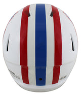 Oilers Earl Campbell "HOF" Signed 1981-98 TB F/S Speed Rep Helmet W/ Case BAS W