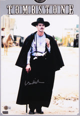 Val Kilmer Tombstone Authentic Signed 11x14 Vertical Framed Photo BAS