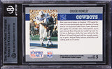 Cowboys Chuck Howley Signed 1990 Pro Set Super Bowl MVP'S #5 Card BAS Slabbed