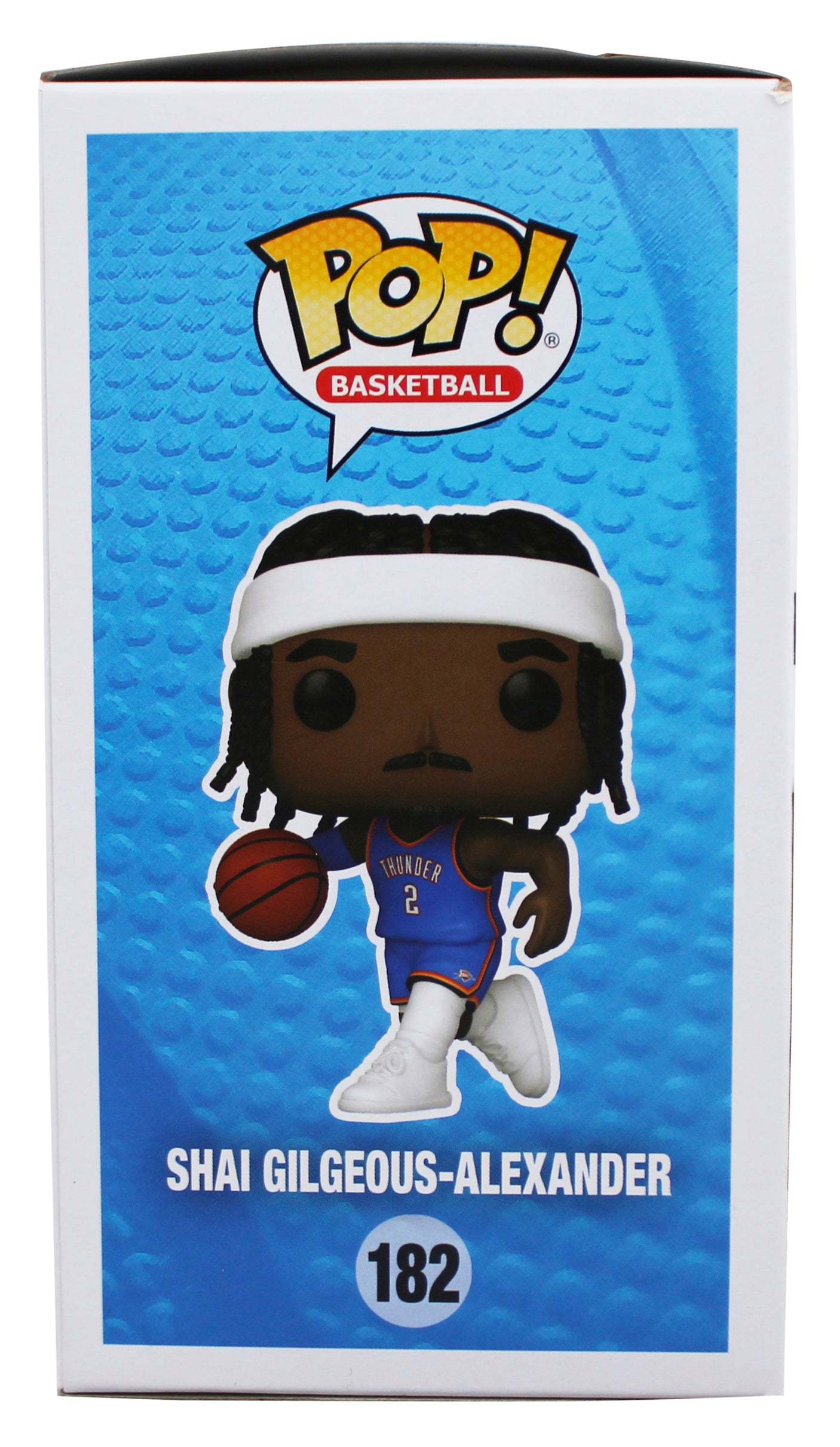 Thunder Shai Gilgeous-Alexander Signed #182 Funko Pop Vinyl Figure BAS #BV70427