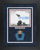 Hershel Williams Medal Of Honor Authentic Signed 8x10 Framed Photo BAS #BJ006907