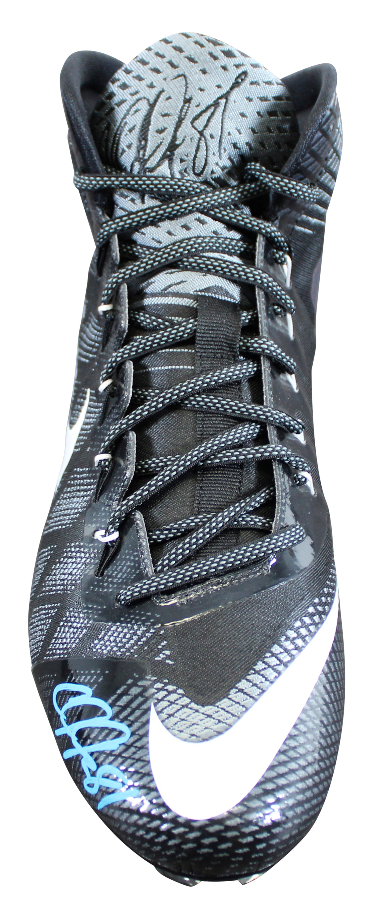 Lions Calvin Johnson Signed Signature Series Right Football Cleat BAS Witnessed
