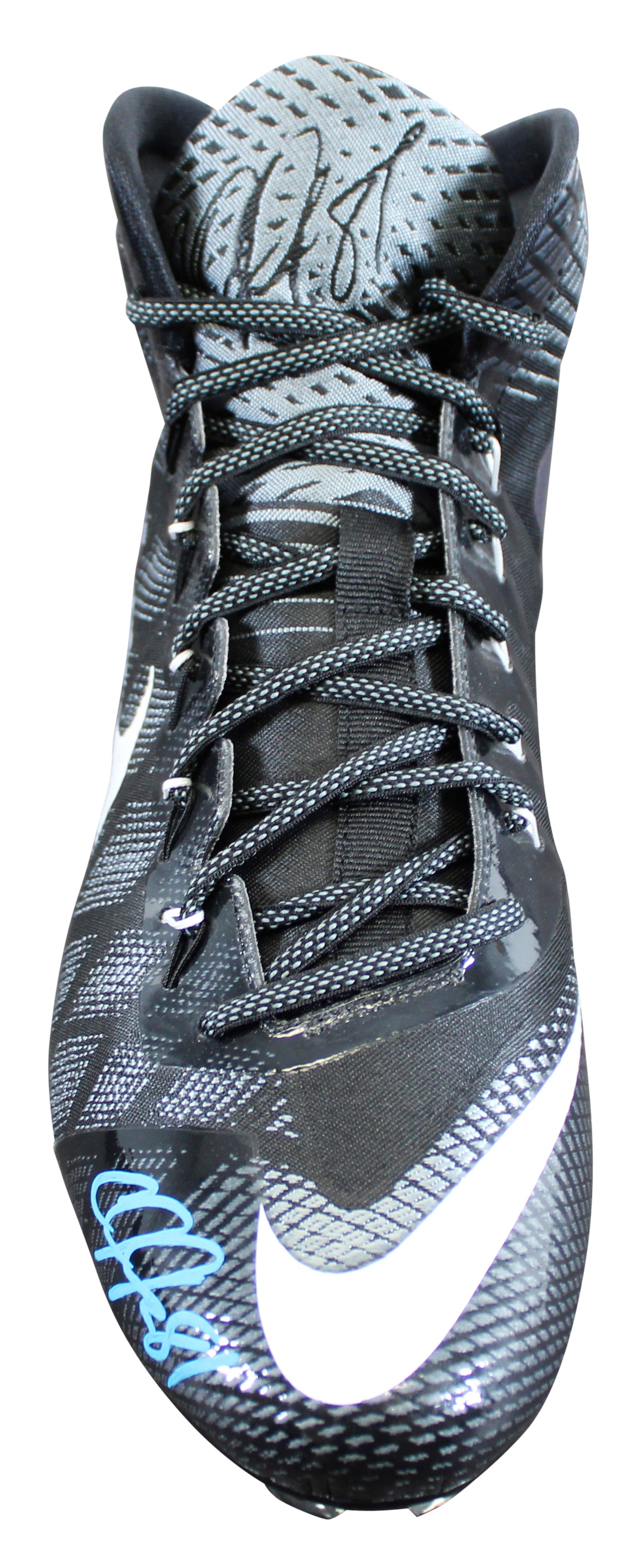 Lions Calvin Johnson Signed Signature Series Right Football Cleat BAS Witnessed