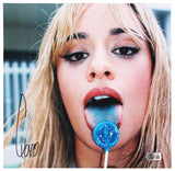 Camila Cabello Authentic Signed C, XOXO Album Flat w/ Album & Vinyl BAS