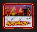 Baywatch (4) Electra, Roderick, Nolin and Bingham Signed 16x20 Framed Photo BAS