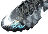Lions Calvin Johnson Signed Signature Series Left Football Cleat W/ Case BAS Wit