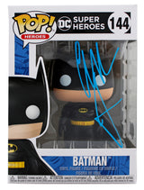 Christian Bale Batman Begins Signed DC #144 Batman Funko Pop Vinyl Figure BAS