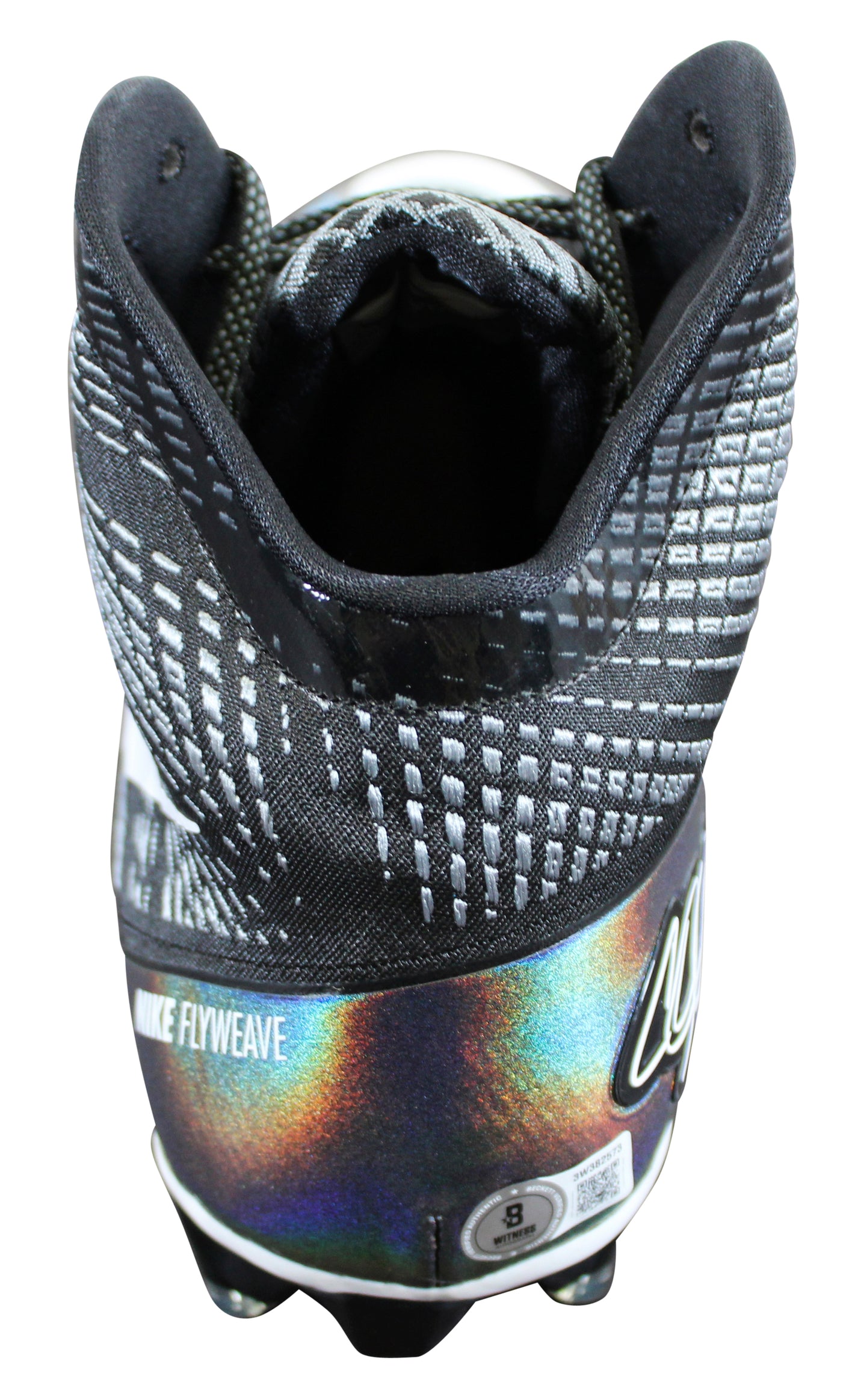 Lions Calvin Johnson Signed Signature Series Left Football Cleat BAS Witnessed