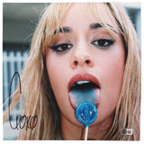Camila Cabello Authentic Signed C, XOXO Album Flat w/ Album & Vinyl BAS #BR84214